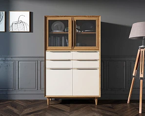 Буфет "Bruni white" большой арт BR35WH