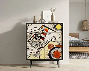 Комод на восемь ящиков "Emerson" by Kandinsky арт EM20/Print_01