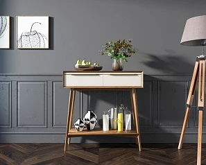 Консоль "Bruni white" малая арт BR36WH